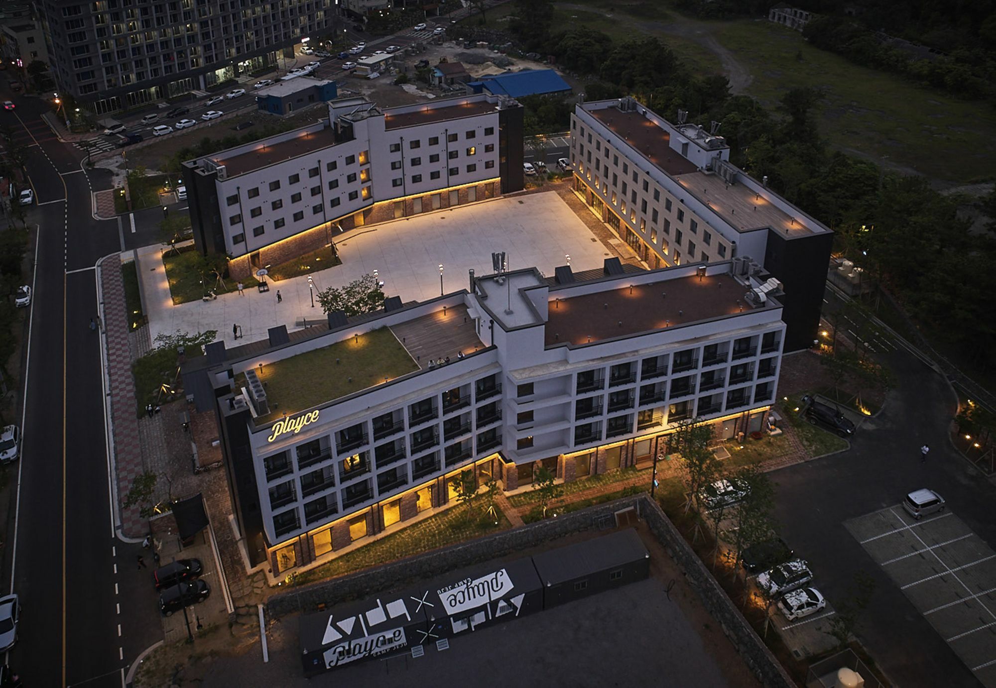 เพลย์เซ แคมป์ เชจู Hotel Ojo-ri ภายนอก รูปภาพ
